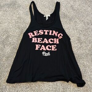 Resting Beach Face Tank
